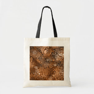 Molten "Copper" print budget tote Bag