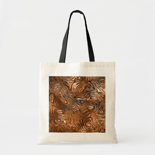 Molten "Copper" print budget tote Bag (Front)