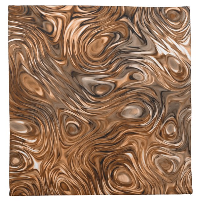 Molten "Copper" print napkin set (Front)