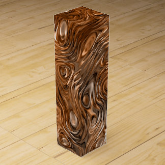 Molten "Copper" print wine box