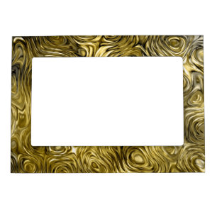 Molten "Gold" print magnetic frame