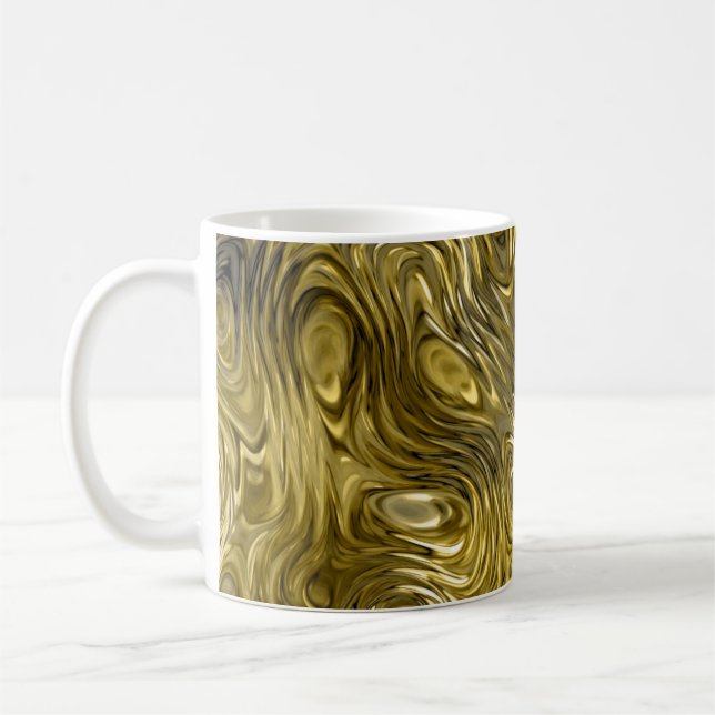 Molten "Gold" print mug (Left)