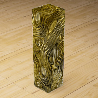 Molten "Gold" print wine box
