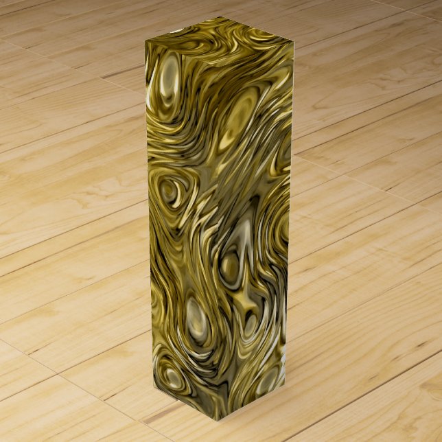 Molten "Gold" print wine box (Front)