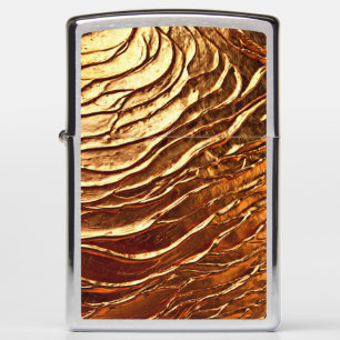 Molten Gold Zippo Lighter