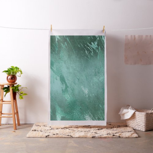 Molten Jade  Emerald Green Luxury Marble Fabric