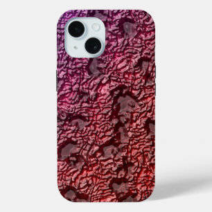 Molten Lava Camo iPhone 15 Case
