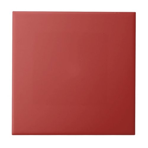 Molten Lava Dark Red Solid Color Print Ceramic Tile