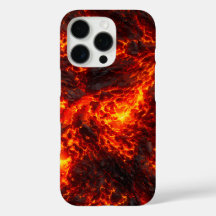 Molten Lava Flow Volcanic Abstract