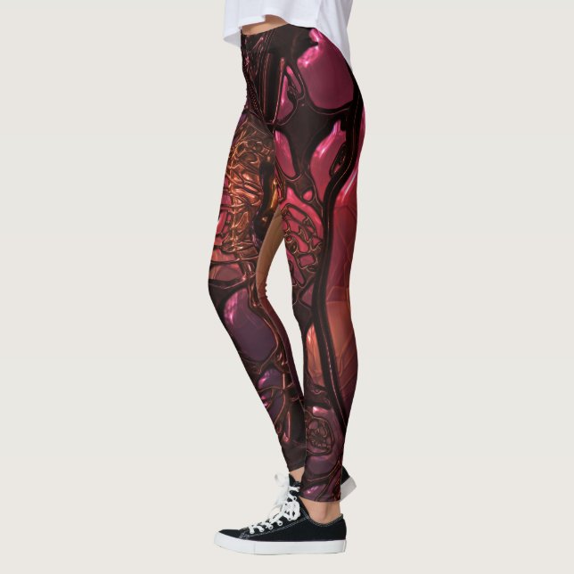 Molten Lava Leggings from Naturewear (Left)