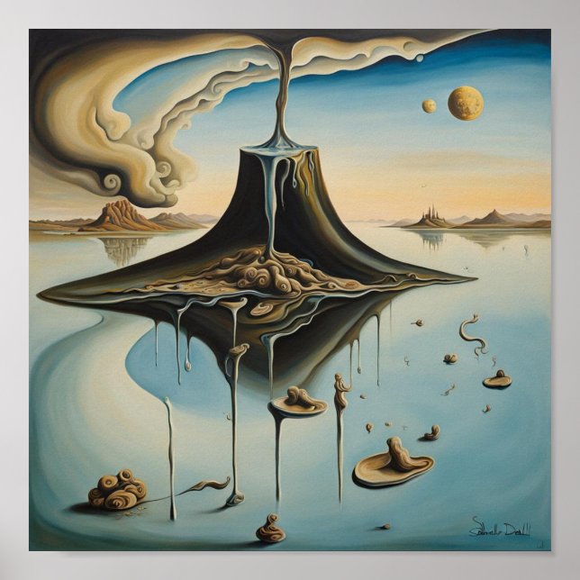 Molten Lava Poster (Front)