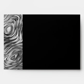 Molten print envelope A7 side stripe black
