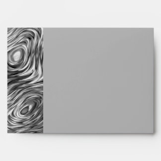 Molten print envelope A7 side stripe grey