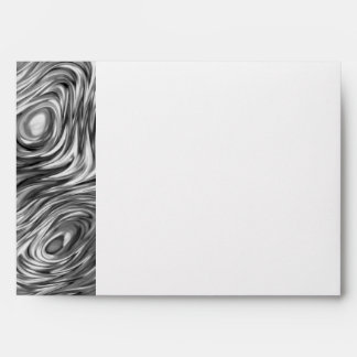 Molten print envelope A7 side stripe white