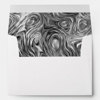 Molten print envelope A7 white