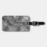 Molten Print Luggage Tag 2 Sides at Zazzle