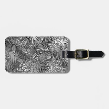 Molten Print Luggage Tag 2 Sides