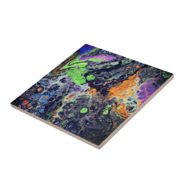 Molten Serenity 1 Ceramic Tile (Side)