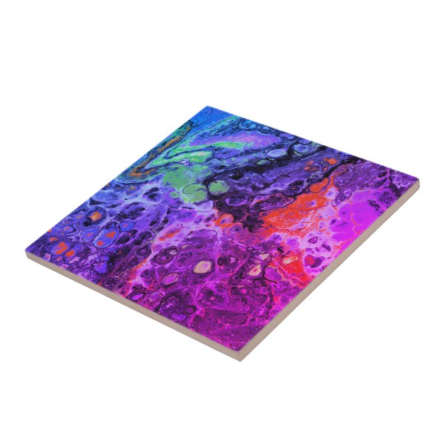 Molten Serenity 3 Ceramic Tile (Side)
