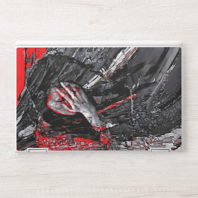 Molten Soul  HP Laptop Skin (Front)
