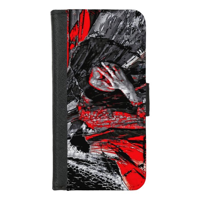 Molten Soul  iPhone Wallet Case (Front)