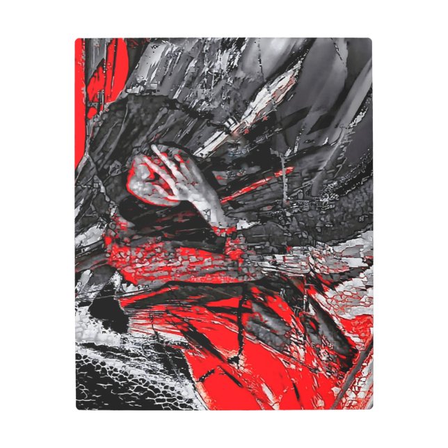 Molten Soul  Metal Print (Front)