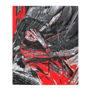 Molten Soul Metal Print
