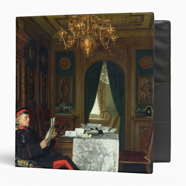 Moltke in Versailles, 1872 3 Ring Binder (Front/Inside)