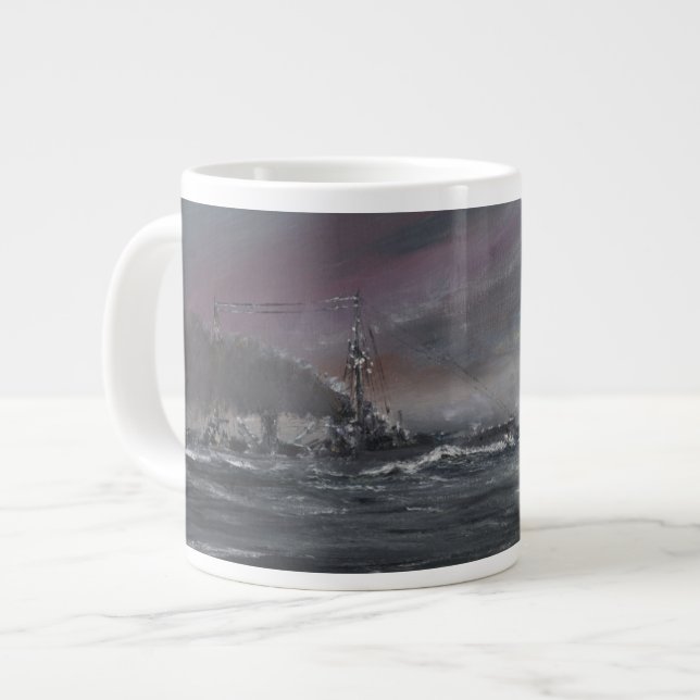 Moltke Jutland 1916. 2014 Large Coffee Mug (Front Left)