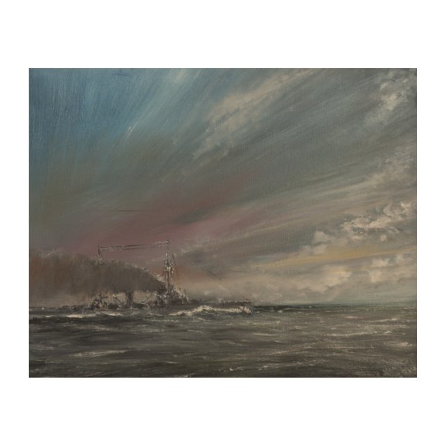 Moltke Jutland 1916. 2014 Wood Wall Decor (Front)