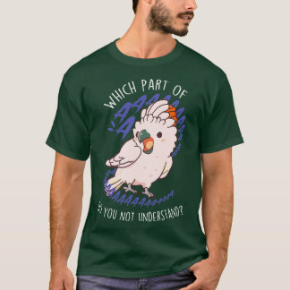 Moluccan Cockatoo Parrot Aaaa T-Shirt
