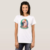 Moluccan Cockatoo realistic painting T-Shirt (Front Full)