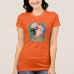 Moluccan Cockatoo Realistic Painting T-Shirt