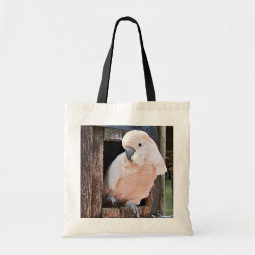 Moluccan Cockatoo Tote Bag