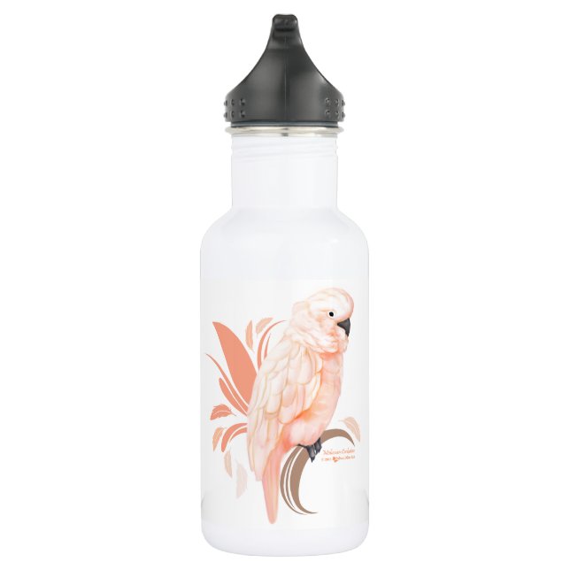 Moluccan Cockatoo Water Bottle (Right)