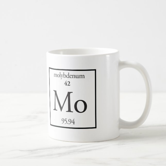 Molybdenum Coffee Mug (Right)