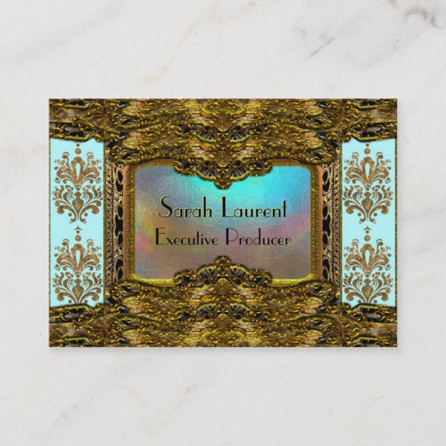 Molyneux Elegant Professional Business Card (Front)