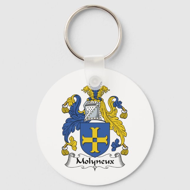 Molyneux Family Crest Keychain (Front)