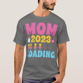 Mom 2023 Loading New Mother T-Shirt