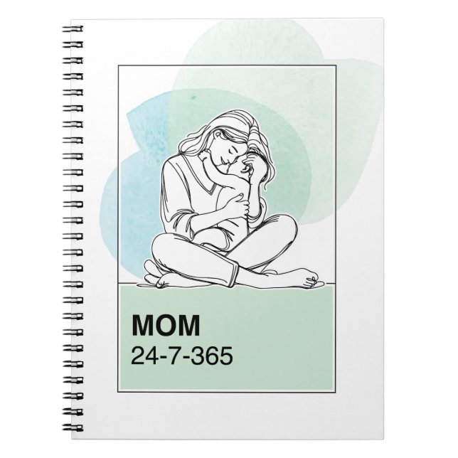 Mom 24/7/365 notebook (Front)