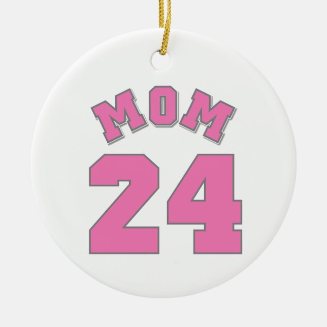 Mom 24 Ornament (Front)