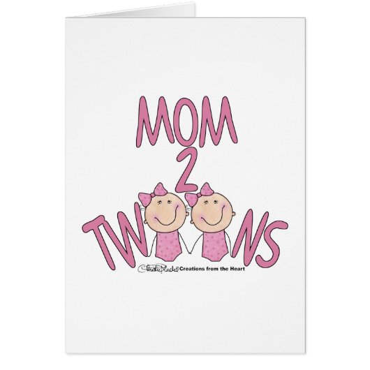 Mom 2 Twins Girls (Front)