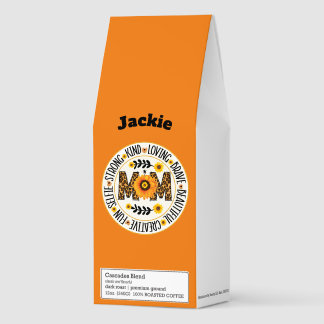 Mom: A Garden of Strength and Love Design Roasted Coffee