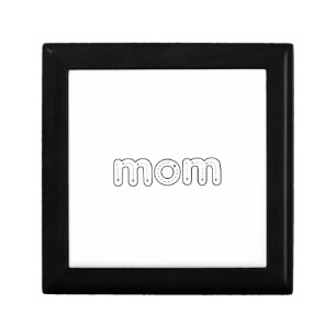 Mom Alphabet Tracing Mother's Day Custom Gift Box