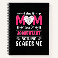 Mom And A Accountant Nothing Scares Me, Funny