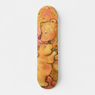 Mom and Baby Bear - Hug Skateboard