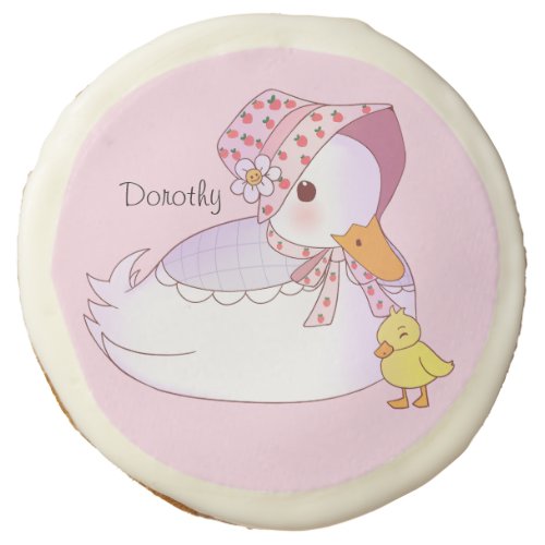 Mom And Baby Duck  Sugar Cookie