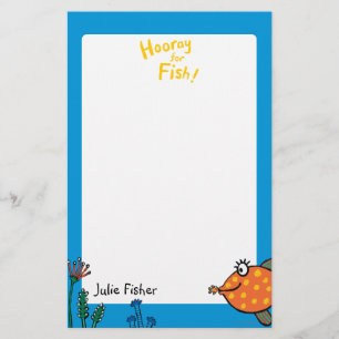 Mom and Baby Fish Kisses Stationery