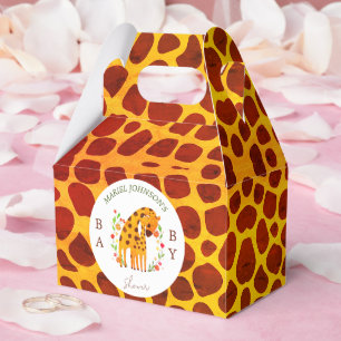 Mom and Baby Giraffe Favor Boxes