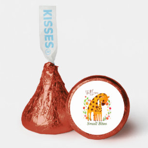 Mom and Baby Giraffe - Tall Love Small Bites  Hershey®'s Kisses®